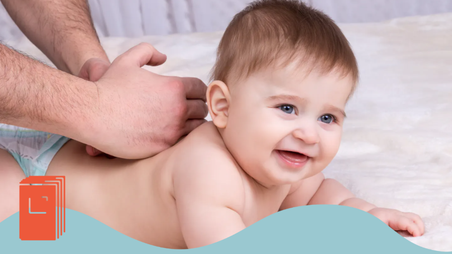 Maveleje -lege & Babymassage (baby 0-8 mdr.)
